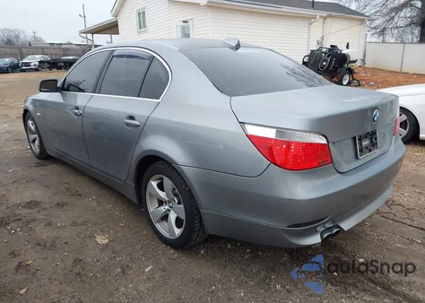 2004 BMW 530I из США, поврежденный, VIN WBANA73574B804693